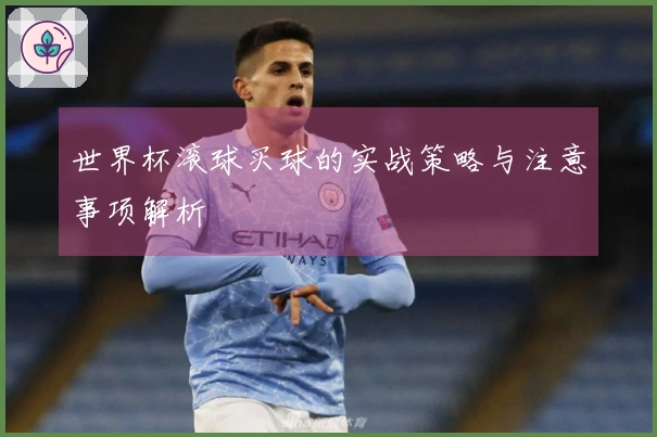世界杯滚球买球的实战策略与注意事项解析
